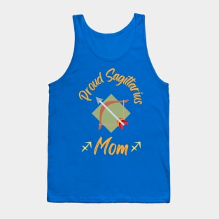 Proud Sagittarius Mom Astrology Zodiac Tank Top